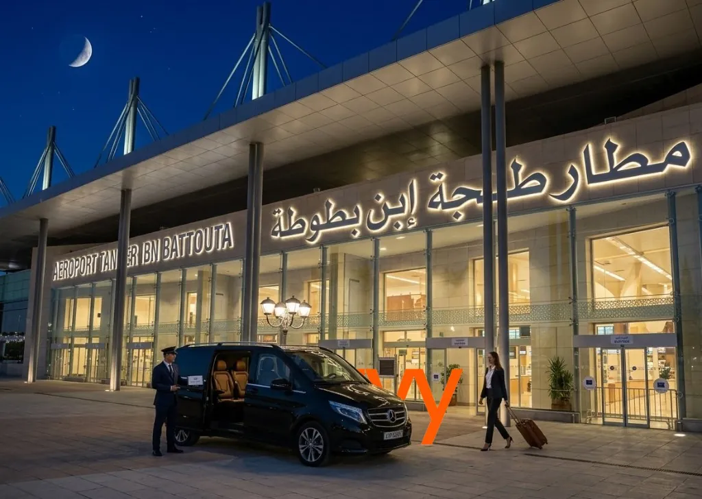 Tangier Airport Transfer – Mercedes V-Class VIP Service at Ibn Battouta Terminal