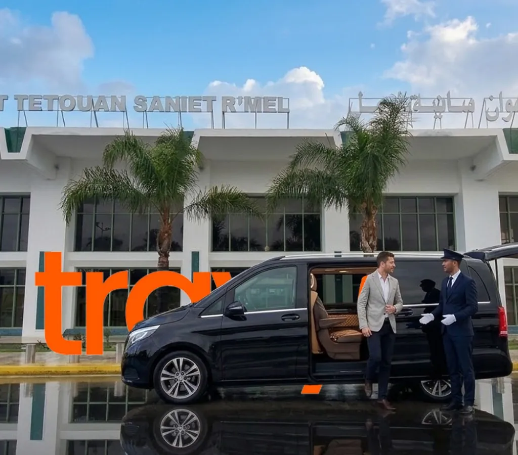 Tetouan Airport Transfer – Mercedes V-Class Chauffeur Service at Sania R'mel