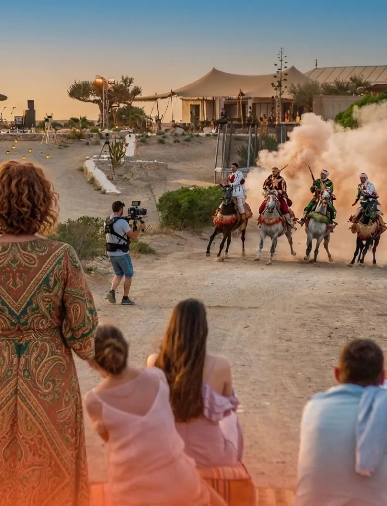 Fantasia horseback show in Morocco — DMC incentive travel and exclusive cultural experiences