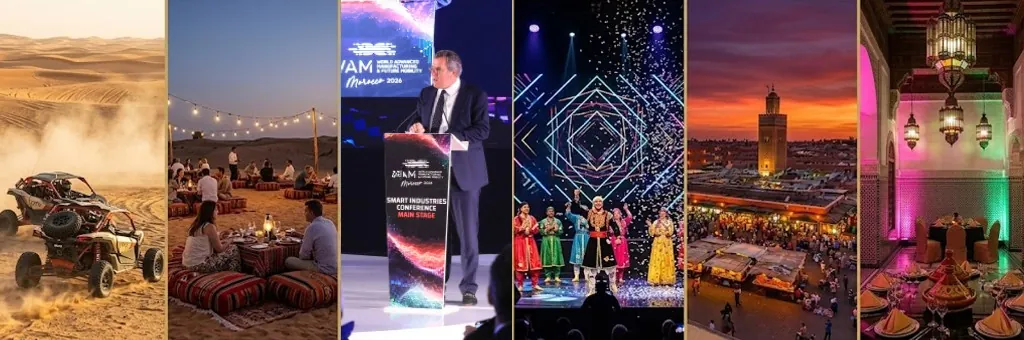 MICE events in Morocco — conferences, incentive travel, desert experiences and cultural dining with Travy DMC