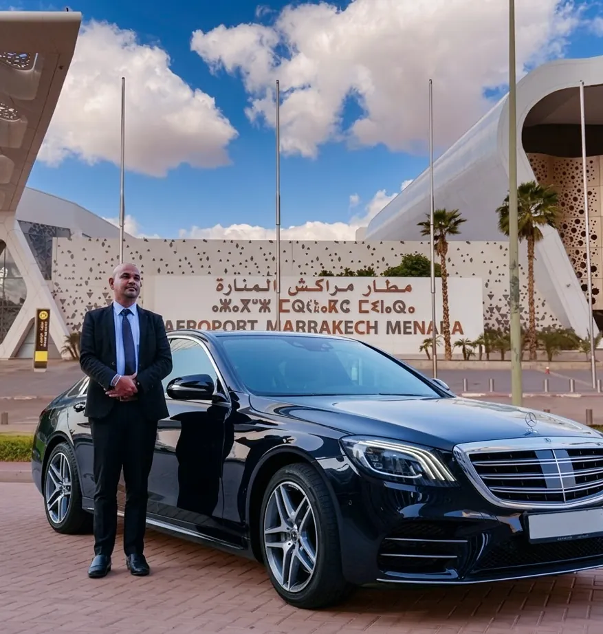 Private Driver Morocco - Luxury Chauffeur Service at Marrakech Menara Airport